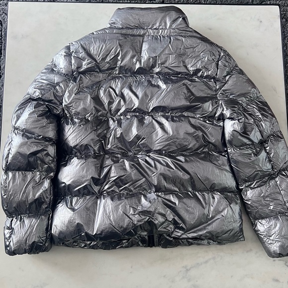 Metallic Puffer Jacket - Picture 4 of 5